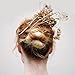 RechicGu Gold Plated Chic 3Pcs Christmas Tree Branch Hair Pin Headband Dress Snap Barrette Clip Fasci