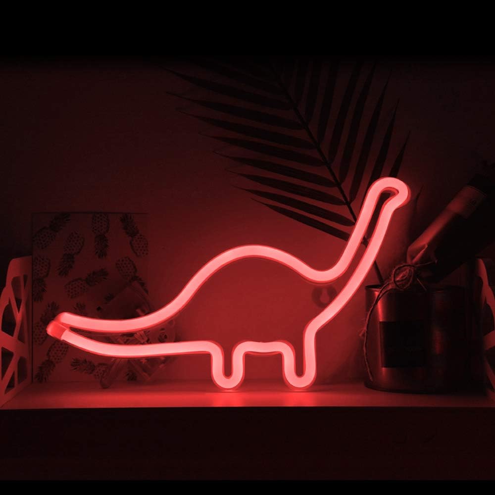 LERWAY 5m Flexible Fil Neon Rouge Lumière Deco Noel LED Lumineuse