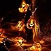 Joomer Decorations 20 LED 3D Pumpkin Halloween Lights, Warm White