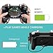 Mobile Game Controller [Upgrade Version] Mobile Gaming Trigger for PUBG/Fortnite/Rules of Survival Gaming Grip and Gaming Joysticks for 4.5-6.5inch Android iOS Phone (Mobile Game Controller.)thumb 1