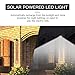 MIUO 2 Pack Solar Motion Sensor Light 30 LED 300lm Solar Security Light Outdoor Wireless Waterproof for Porch Patio Brick Wall Backyard Farm Garage