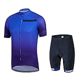 Men's Cycling Jersey Set Short Sleeve Road Bike