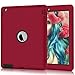 Hocase for iPad 2/3/4 Case, Rugged Slim Shockproof Soft Silicone Rubber+Hard Plastic Hybrid Dual Layer Protective Case for 9.7