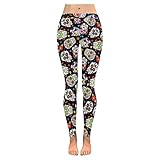 InterestPrint Custom Unique Stretchy Leggings Skinny Pants for Yoya Running Pilates Gym(2XS-5XL)