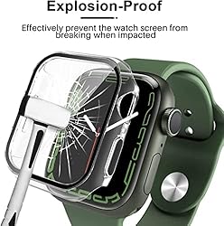 TAURI 2 Pack Hard Case Designed for Apple Watch