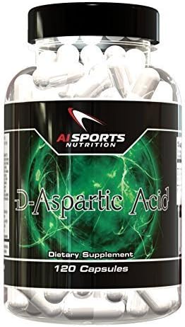 AI Sports Nutrition D-Aspartic Acid 120 Capsules by AI Sports Nutrition