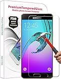 Galaxy A7 (2016) Screen Protector, PThink Nano Slim Tempered Glass Screen Protector for Samsung Galaxy A7 (2016) with 9H Hardness/Anti-scratch/Fingerprint resistant