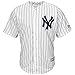 Genuine Stuff Giancarlo Stanton New York Yankees MLB Majestic Youth Boys 8-20 White Pinstripes Home Cool Base Replica Jersey
