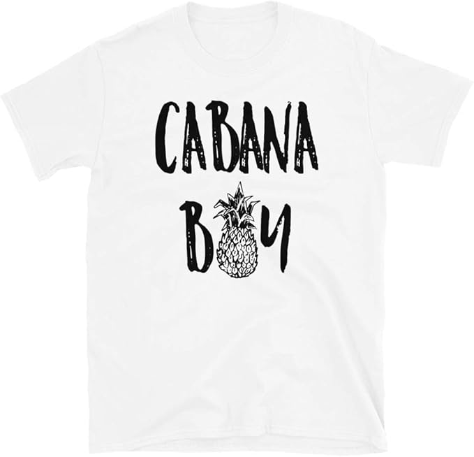 Cabana Boy Shirt Men Funny Cabana Boy TShirts Mens Holiday Vacation
