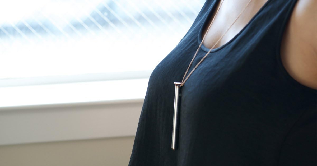 Amazon Com Crave Vesper Vibrator Necklace Rose Gold Health Personal Care