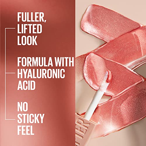 Maybelline Lifter Gloss, Hydrating Lip Gloss With Hyaluronic Acid, High