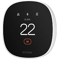 New 2025 ecobee Smart Thermostat Essential - Energy Star Certified programmable Wi-Fi Thermostat - Works with Siri, Alexa, an