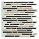 Art3d Self Adhesive Wall Tile (12 x 12inches,10 Tiles) Peel and Stick Backsplash for Kitchen, Bathroom