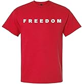 Trenz Shirt Company Men's Graphic Short Sleeve T-Shirt - Charlie Kirk Freedom Design