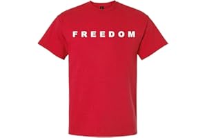 Trenz Shirt Company Men's Graphic Short Sleeve T-Shirt - Charlie Kirk Freedom Design