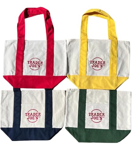 Trader Joe's Mini Borsa Isolata Tote Bag 1,5 Gal Limited 2024 ROSSO Cooler