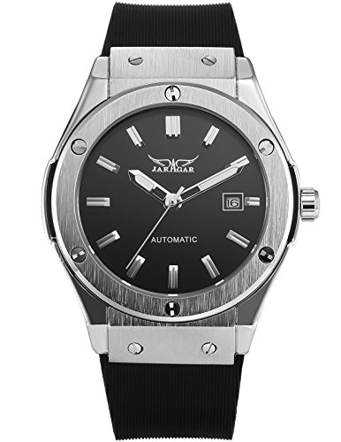 Ampm24 black dial men s automatic date mechanical black…
