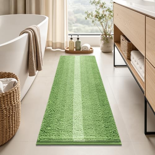 Yamaziot Bathroom Rug 20 x47 Ultra Absorbent Non