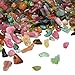 rockcloud 1 lb Tourmaline Small Tumbled Chips Crushed Stone Healing Reiki Crystal Jewelry Making Home Decoration