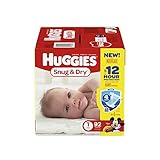 Huggies Snug and Dry Diapers - Size 1 - 92 ct