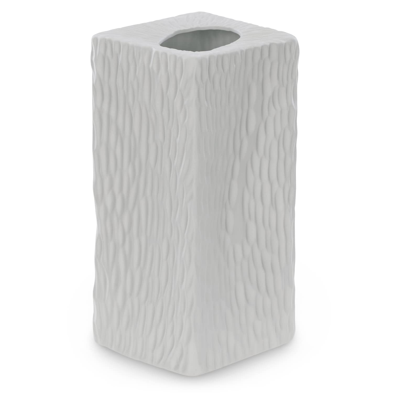 AmeliaHome Ceramic Vase Table Vase Decoration Devon Grey