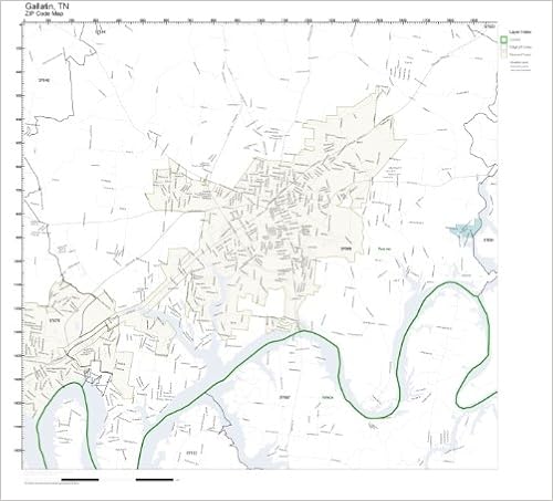 Gallatin Tn Zip Code Map Zip Code Wall Map Of Gallatin, Tn Zip Code Map Laminated: Amazon.com:  Office Products