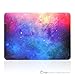 TOP CASE - Galaxy Graphic Rubberized Hard Case Compatible Older Generation MacBook Air 13