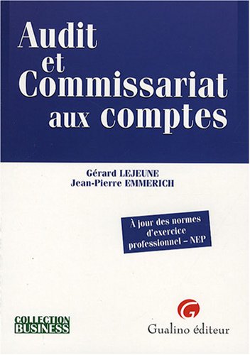 Audit et Commissariat aux comptes