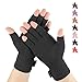 DISUPPO Arthritis Gloves for Women Relieve Pain from Rheumatoid, RSI,Carpal Tunnel, Compression Gloves for Computer Typing, Dailywork, Hands and Joints Pain Relief (Black, Medium)