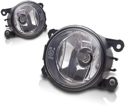 Fit 08-14 Land Rover LR2 Replacement Fog Lamps (Clear)