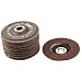 uxcell Metal Polishing 100mm Dia 180# Flap Sanding Abrasive Wheel Discs 10Pcs