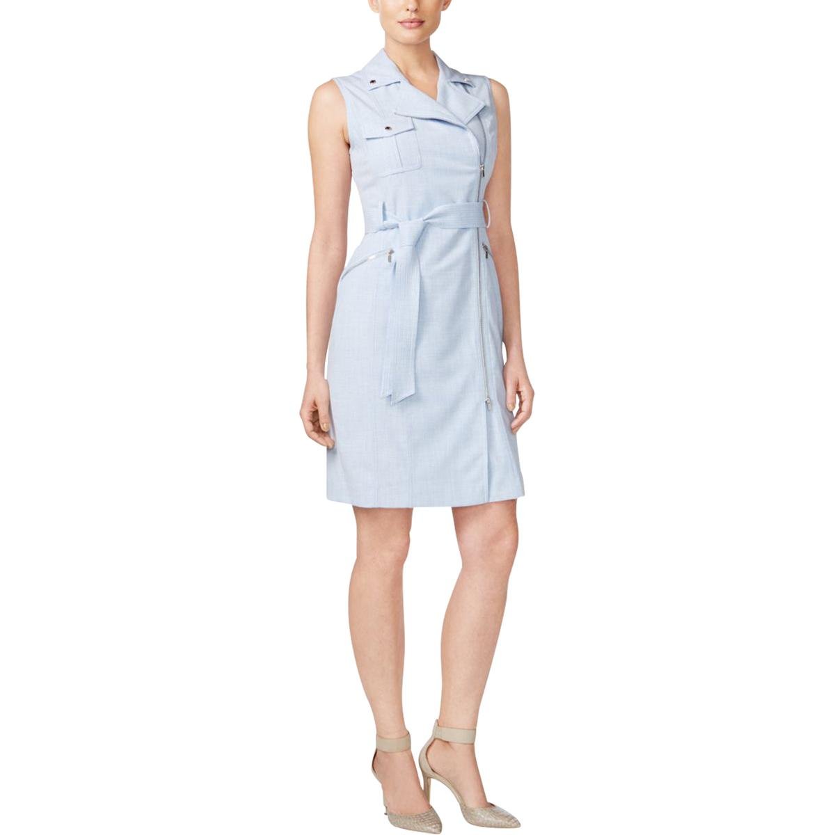 calvin klein moto dress