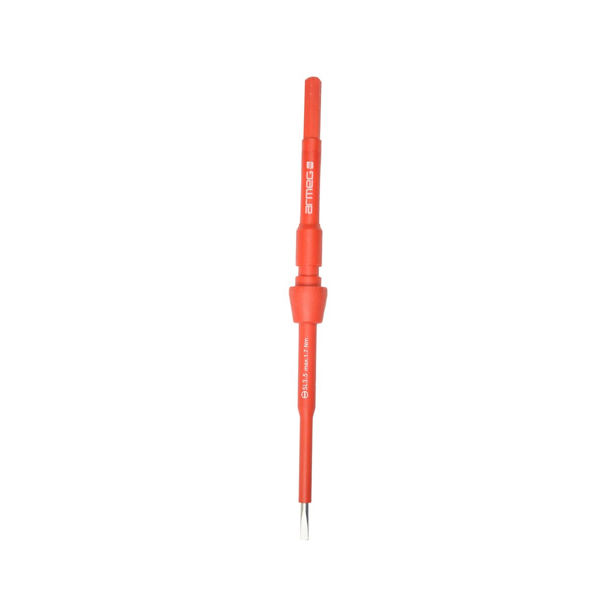 Armeg SDICBSL3.5 SL3.5 VDE Interchangeable Screwdriver Switch-Blade - Red/Black