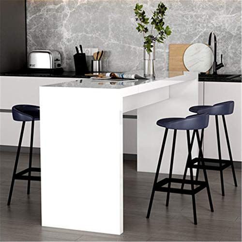 QuRRong Bartisch Bar Table Home Island Wohnzimmer Balkon Bar Tischpartition Bar Nordic Dining Bar Table für Küchen Bar… – Bild 4
