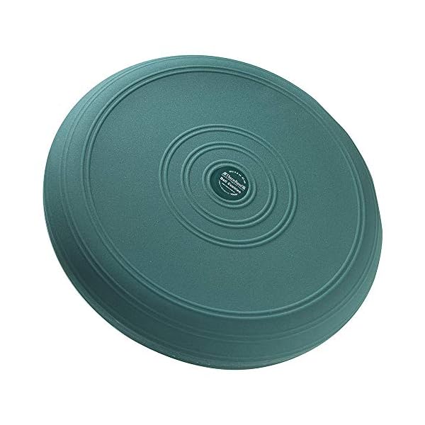 TheraBand-Senso-Ball-Inflatable-Stability-Balance-Cushion-Wobble-Disc-for-Balance-Training-Dynamic-Sitting-Physiotherapy-Great-for-Active-Sitting-Correct-Posture-Green-33-cm TheraBand Senso Ball, Inflatable Stability Balance Cushion, Wobble Disc for Balance Training, Dynamic Sitting…