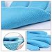 Pinkiou Gel SPA Moisturizing Gloves Soft Cotton with Thermoplastic Repair Cracked Cuticles Dry Skin Treatment Hydrating Gel Lining Infused with Essential Oils Vitamins Large Size(gloves, blue)