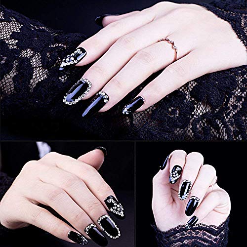 image for Onwon 1440 Pieces SS3 / 1.4mm Clear Crystal Flat Back Brilliant Round 