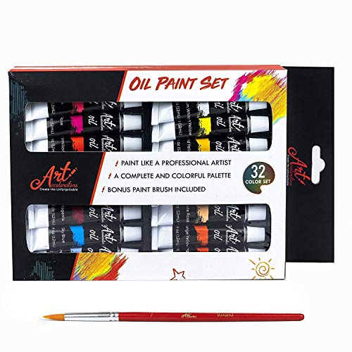 32 Color Oil Paint Set Professional Oil Painting Sets for Artists