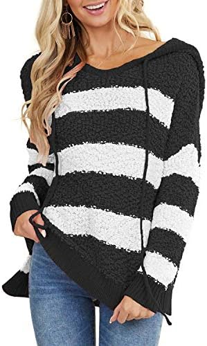 ReachMe Womens Striped Fuzzy Popcorn 