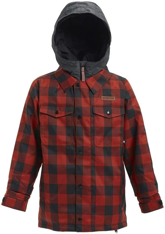 plaid snow jacket