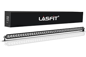 LASFIT 42 inch LED Light Bar, IP67 Waterproof, Spot Flood Combo Beam, Off Road Driving Light for Wrangler, Cherokee, Gladiator, F-150, Explorer, Ranger, Ram