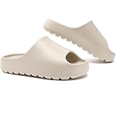 Jaeynow Cloud Slides for Women,Unisex EVA Soft Recovery Slides,Thick Sole Open Toe Mens Pillow Slides Shower Shoes Outdoor&Indoor House Slippers