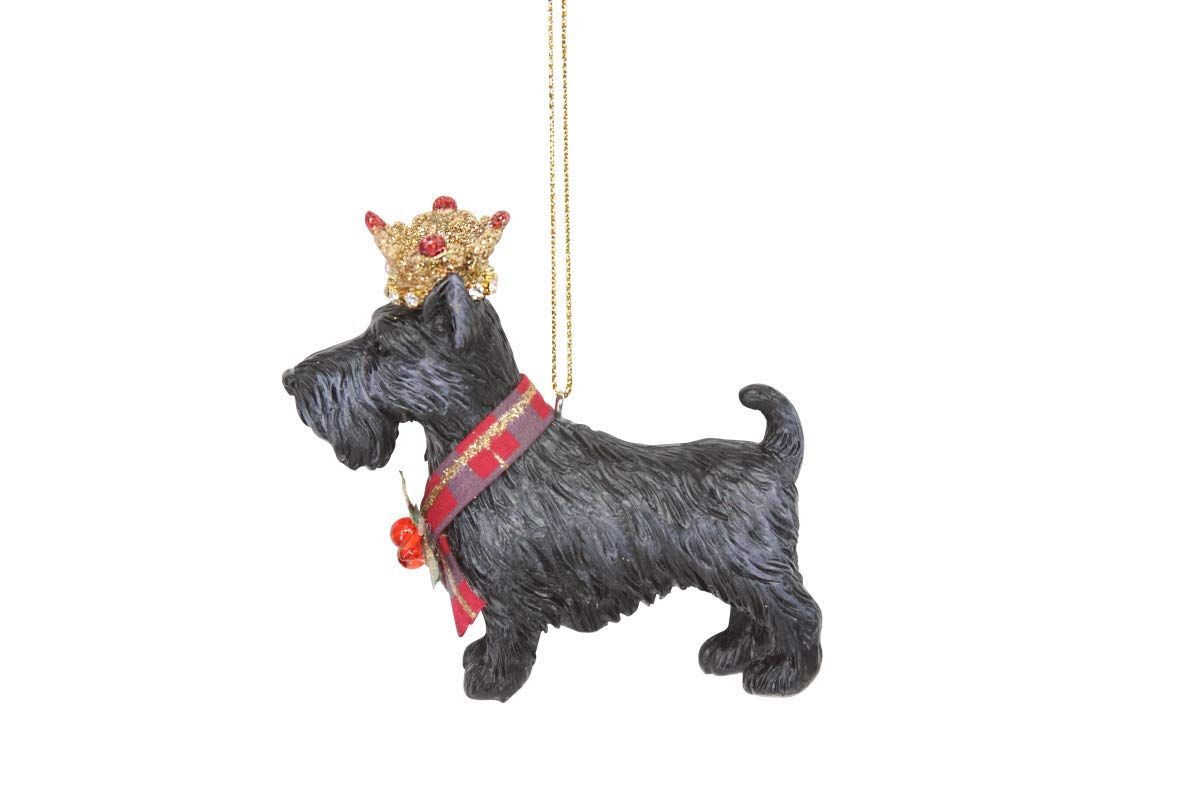 Gisela Graham Scottie Dog Decoration