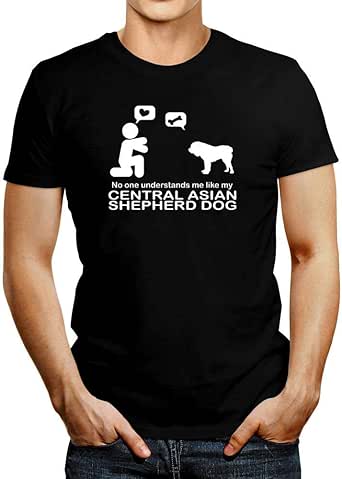 Download Amazon.com: Idakoos NO ONE UNDERSTANDS ME Like My Central Asian Shepherd Dog T-Shirt: Clothing