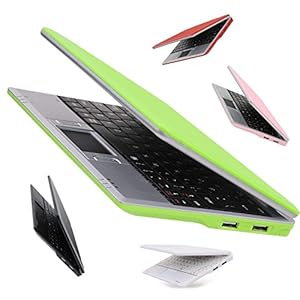 4Gb-Green-7-inch-Mini-Netbook-Android-22-Latest-Software-Latest-build NEW 4Gb 7 inch Pink Mini Laptop Netbook. Android 2.2. Latest Software. Latest build.