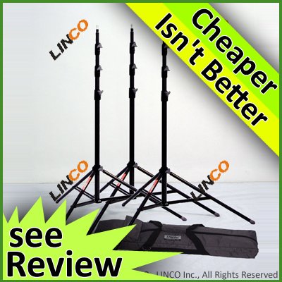 Linco Pro Heavy Duty 8ft Light Stands Set Of Desertcart INDIA