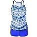 Plus Size 3XL Womens Swimsuit Sport Monokini Beachwear Swimwear Bathing Suits (XXXL)