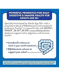 Nature 's Way primadophilus Fortify 50 años de edad + Probiotic, 30 mil millones de culturas,...