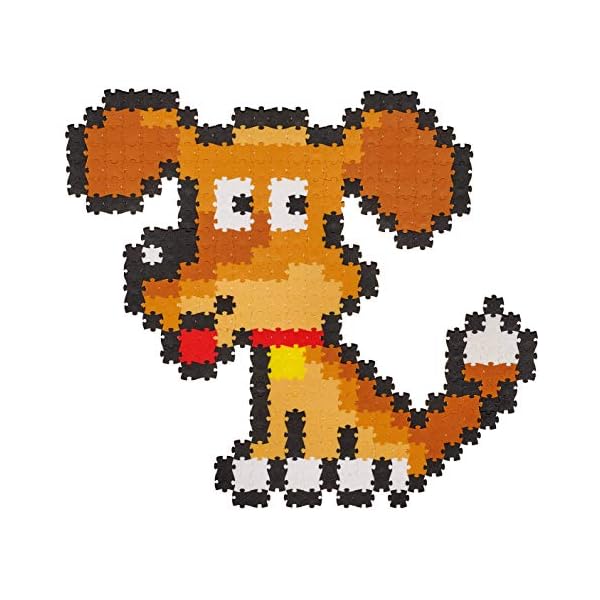 Schmidt Spiele 46111 Jixelz, Hund, 350 Teile, Kinder-Bastelsets, Kinderpuzzle – Bild 3