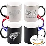 Horizon Party GOT Winter Is Coming Direwolf Heat Sensitive Changing Mug